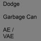 Preview: Dodge, Garbage Can, AE / VAE.